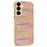 For Samsung Galaxy S26+ Case Electroplating Edge Woven Texture TPU + PC Phone Back Cover - Multi-color - 1