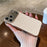 For iPhone 17 Pro Max Case Electroplating Edge Woven Texture TPU + PC Phone Back Cover - Multi-color - 4