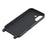 For iPhone 17 Case with Long Lanyard TPU Soft Matte Phone Cover - Black - 4