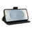 For Samsung Galaxy S26 Leather Case Magnetic Closure Wallet Stand Phone Cover with Crossbody Strap - Black - 3