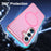 For Samsung Galaxy S26+ Case TPU+PC Matte Phone Cover - Light Pink - 4