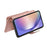 For Samsung Galaxy S25 FE Magnetic Leather Case with Detachable RFID Blocking Zipper Wallet Cover - Pink - 3