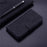 For Samsung Galaxy S23 Solid Color Flip PU Leather Case Wallet Style Magnetic Closure Stand Shockproof Protective Phone Cover - Black - 6