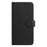 For Google Pixel 10a Case Wallet Stand Litchi Texture Genuine Cow Leather Flip Phone Cover - Black - 2