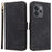 Phone Case For vivo V70 5G  /  V70 Elite 5G Wallet RFID Blocking PU Leather Phone Cover Stand with Strap - Black - 1