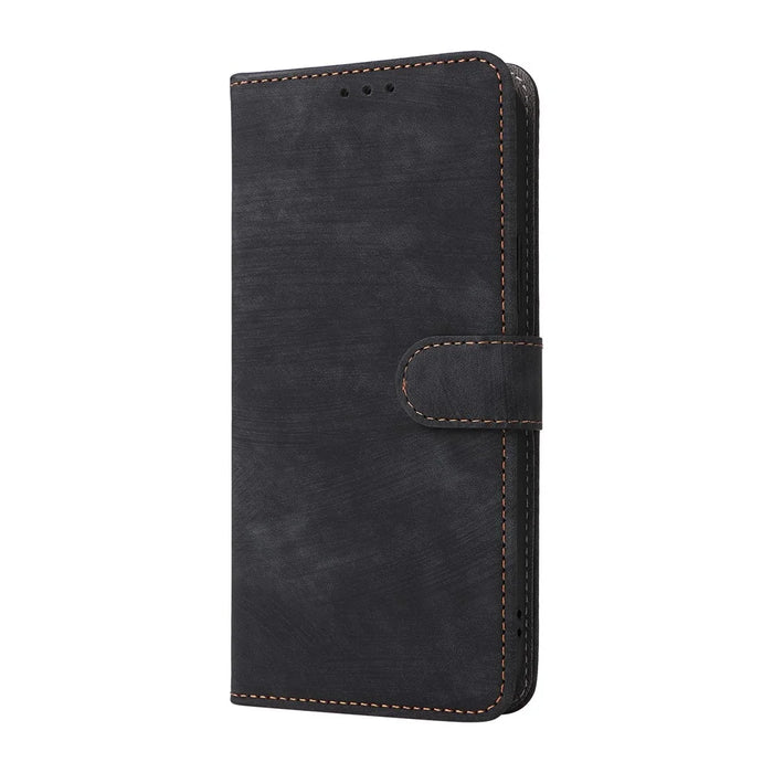 Phone Case For vivo V70 5G  /  V70 Elite 5G Wallet RFID Blocking PU Leather Phone Cover Stand with Strap - Black - 7