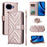 For Google Pixel 10a Leather Case Stand Wallet Phone Cover with Shoulder  /  Wrist Strap - Pink - 1