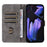 Phone Case For Google Pixel 10a Wallet RFID Blocking PU Leather Phone Cover Stand with Strap - Black - 3