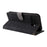 Phone Case For Google Pixel 10a Wallet RFID Blocking PU Leather Phone Cover Stand with Strap - Black - 5