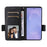 Phone Case For Samsung Galaxy S26+ Litchi Texture Wallet Leather Phone Cover with Wrist Strap - Black - 2