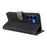 Phone Case For Samsung Galaxy S26+ Wallet RFID Blocking PU Leather Phone Cover Stand with Strap - Black - 5