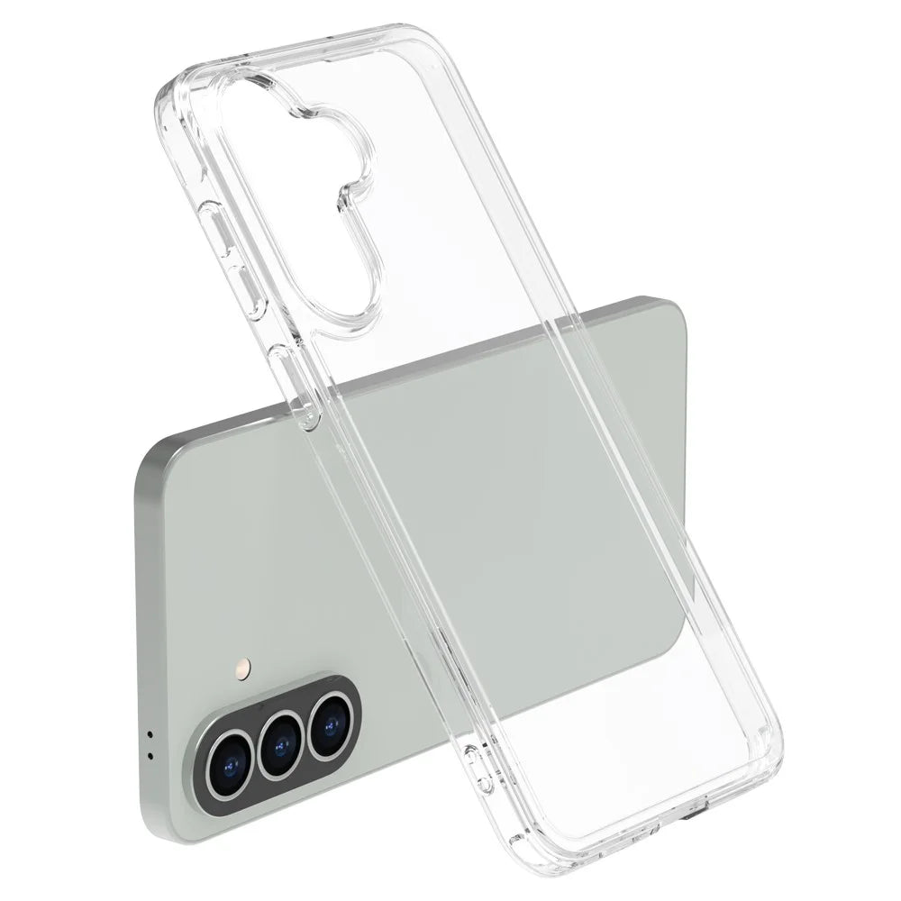LEREACH TOC Series for Samsung Galaxy A57 5G Case TPU + Acrylic Phone Cover - Transparent - 2