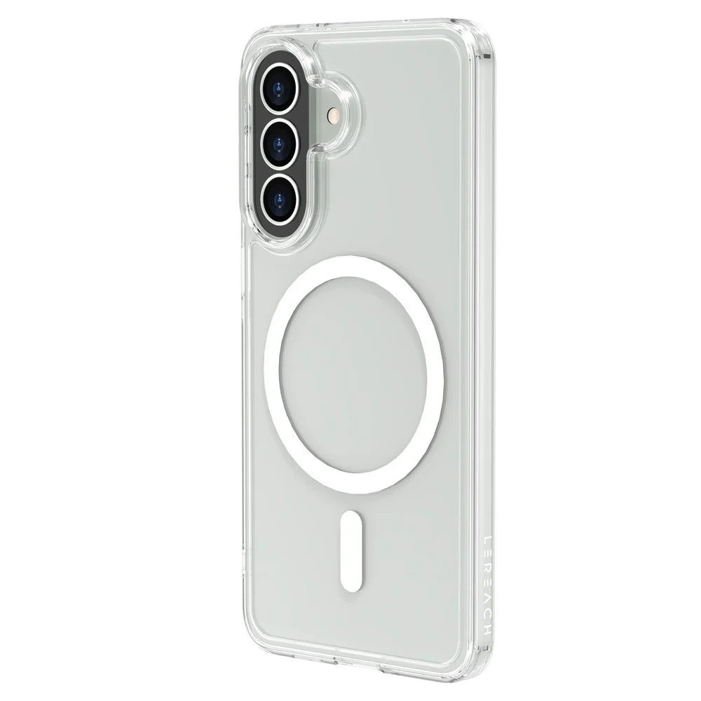 LEREACH TOC Series for Samsung Galaxy A57 5G Magnetic Case TPU + Acrylic Phone Cover - Transparent - 4