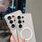 For Samsung Galaxy S26 Ultra Magnetic Phone Case Matte Texture Shockproof Protective PC Cover - Orange - 7