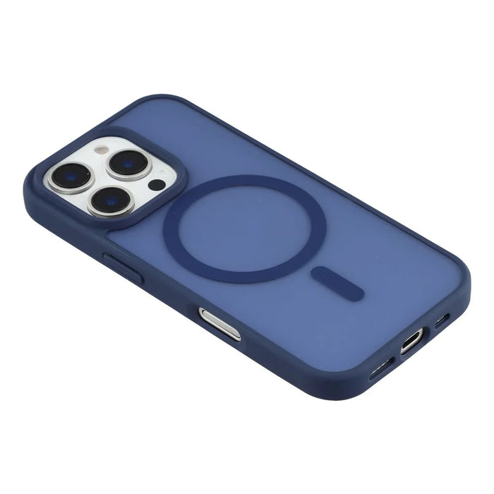 For iPhone 16 Pro Max Magnetic Case 1.5mm Skin-feel PC TPU Shockproof Mobile Back Cover (Compatible with MagSafe) - 4