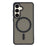 For Samsung Galaxy S26 Magnetic Case 1.5mm Skin-feel PC TPU Shockproof Mobile Back Cover - Black - 1