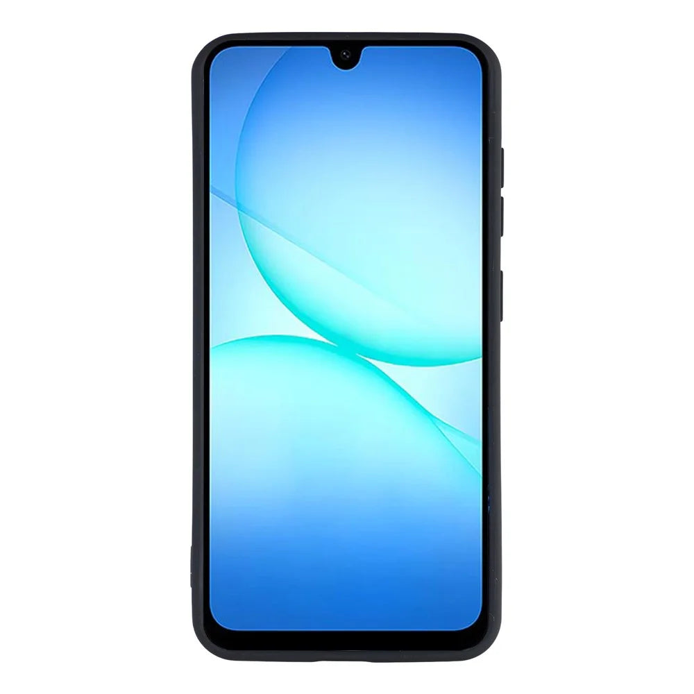 For Samsung Galaxy A18 5G / A18 4G / A17 5G / A17 4G Magnetic Case 1.5mm Skin-feel PC TPU Shockproof Mobile Back Cover - Black - 2