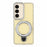 For Samsung Galaxy S26 Case Kickstand Rhinestone Edge Glitter Back TPU + PC IMD Phone Cover - Glitter Light Yellow - 2
