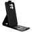 For Infinix Note Edge 5G Stand Case Magnetic Clasp Vertical Flip Leather Phone Cover with Card Holder - Black - 2