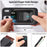 For iPhone 17 Pro Magnetic Case with Detachable Card Holder Kickstand TPU + PU Back Cover Compatible with MagSafe - Black - 7