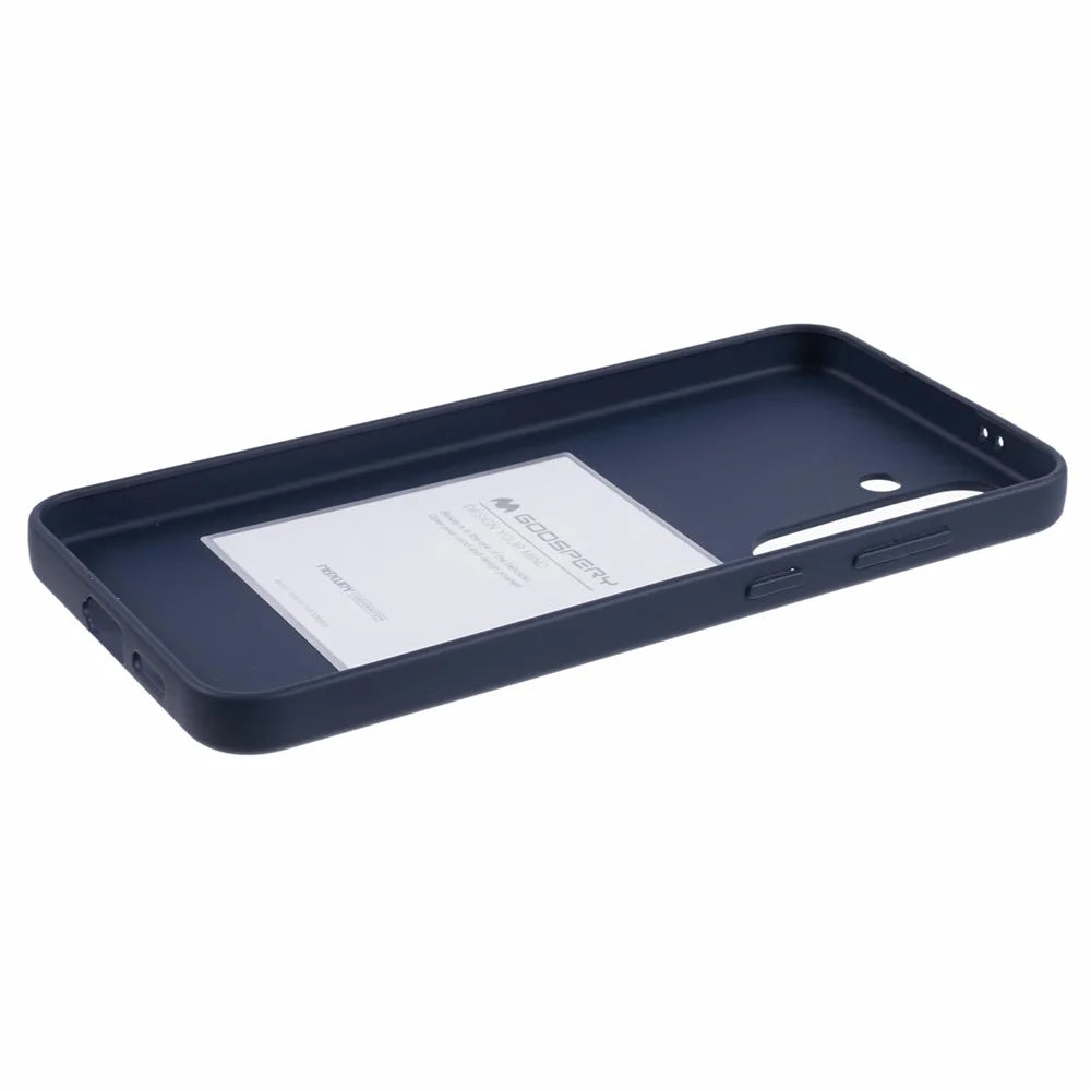 MERCURY GOOSPERY SOFT FEELING Series for Samsung Galaxy S26 Case Matte Finish TPU Phone Cover - Dark Blue - 5