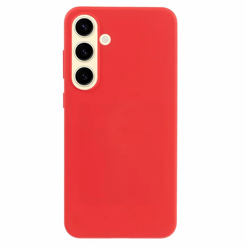 MERCURY GOOSPERY SOFT FEELING Series for Samsung Galaxy S26+ Case Matte Finish TPU Phone Cover - Red - 1