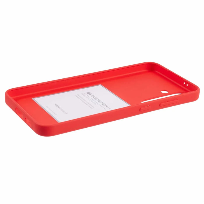 MERCURY GOOSPERY SOFT FEELING Series for Samsung Galaxy S26+ Case Matte Finish TPU Phone Cover - Red - 5