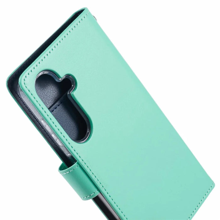 MERCURY GOOSPERY For Samsung Galaxy S26+ Wallet Case Protective Leather Folio Phone Cover - Green - 5