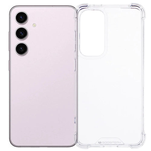 MERCURY GOOSPERY For Samsung Galaxy S26 Case Reinforced Corners TPU+Acrylic Clear Phone Cover - 1