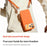 For iPhone 18 Pro Max / 17 Pro Max / 16 Pro Max Magnetic Case PC + Liquid Silicone Phone Cover with Lens Cover Kickstand - Red - 7