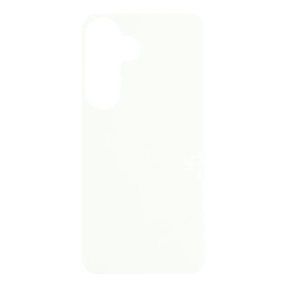10Pcs for Samsung Galaxy S26 Case TPU + PC Heat Transfer Printing DIY Phone Cover with Matte PET Film - White - 3