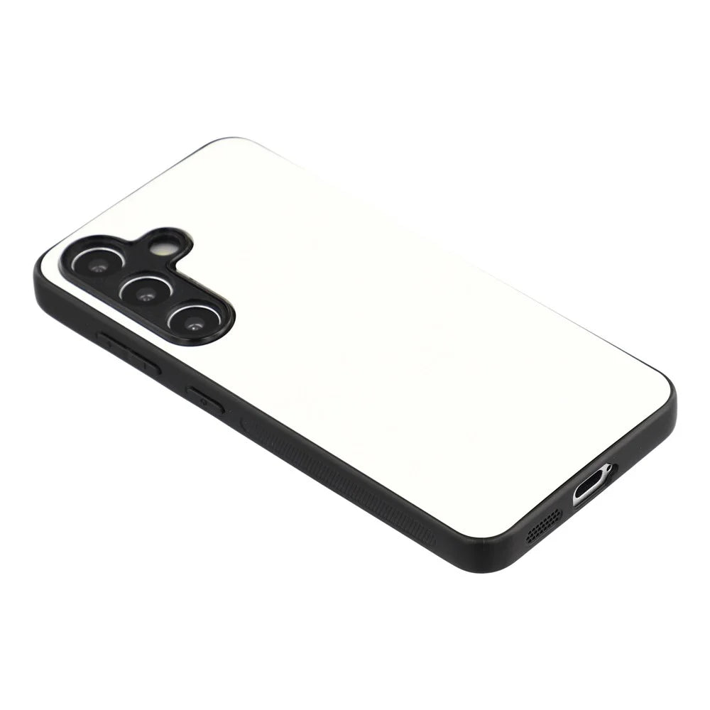 10Pcs for Samsung Galaxy S26 Magnetic Case TPU + PC Heat Transfer Printing DIY Phone Cover with Matte PET Film - White - 4