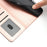 Wallet Case For iPhone 17e  /  16e Imprint Floral PU Leather Stand Flip Phone Cover with Wrist Strap - Rose Gold - 7