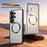 For Samsung Galaxy S26 Ultra Magnetic Case Hard PC Metal Frame Frosted Phone Back Cover - Silver - 2