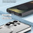 For Samsung Galaxy S26 Ultra Magnetic Case Hard PC Metal Frame Frosted Phone Back Cover - Silver - 7