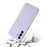 For Samsung Galaxy A26 5G Case Flexible TPU Phone Cover with Back Card Slot - Purple - 5
