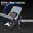 For Samsung Galaxy S26 Magnetic Case Hidden Gear Ring Kickstand Phone Cover - Black - 3