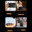 For Samsung Galaxy S26 Ultra Magnetic Case Drop Proof TPU PC Kickstand Phone Cover - Black - 4