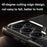 For Samsung Galaxy S26 Ultra Magnetic Case Drop Proof TPU PC Kickstand Phone Cover - Black - 6