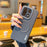 YUTANG for OnePlus 15 5G Magnetic Case Dot Pattern PC+TPU Shockproof Phone Cover - Black - 6