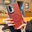 YUTANG Magnetic Case for OnePlus 15R 5G  /  Ace 6 5G  /  Ace 6T 5G Dot Pattern PC+TPU Shockproof Phone Cover - Red - 3