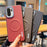 YUTANG Magnetic Case for OnePlus 15R 5G  /  Ace 6 5G  /  Ace 6T 5G Dot Pattern PC+TPU Shockproof Phone Cover - Red - 5