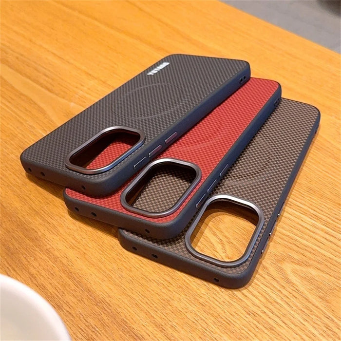 YUTANG Magnetic Case for OnePlus 15R 5G  /  Ace 6 5G  /  Ace 6T 5G Dot Pattern PC+TPU Shockproof Phone Cover - Red - 6