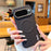 YUTANG Magnetic Case for Google Pixel 10 Pro  /  Pixel 10 Dot Pattern PC+TPU Shockproof Phone Cover - Black - 5