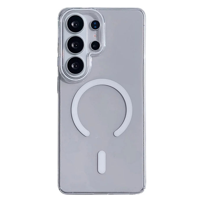 For Samsung Galaxy S26 Ultra Case Compatible with MagSafe Protective TPU + PC Phone Cover - White - 1