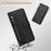 For Realme 16 5G Case Zipper Pocket Multiple Card Slots Leather Phone Cover - Black - 5