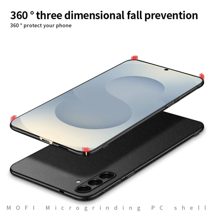 Mofi For Samsung Galaxy S26 Shield Matte Series PC Case Slim Fit Phone Cover - Black - 4