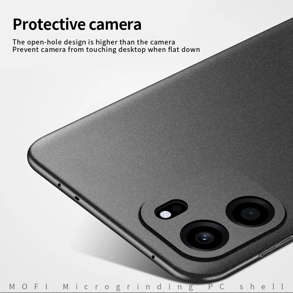 Mofi For OnePlus Turbo 6V 5G Shield Matte Series PC Case Slim Fit Phone Cover - Black - 2
