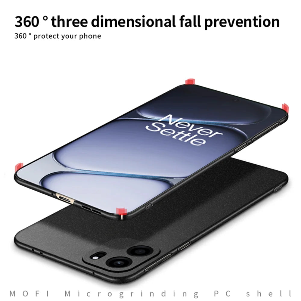 Mofi For OnePlus Turbo 6V 5G Shield Matte Series PC Case Slim Fit Phone Cover - Black - 4