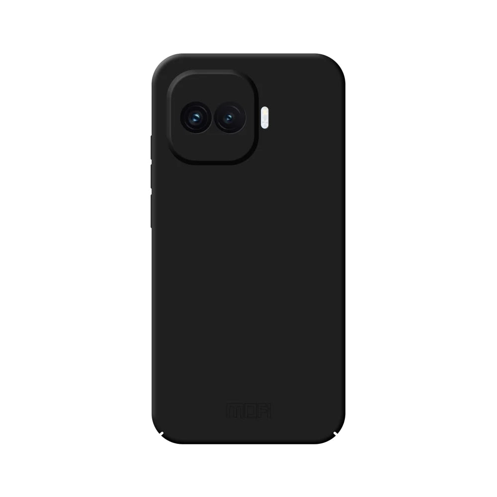 Mofi For vivo iQOO Z11 Turbo 5G JK Qin Series Phone Case Skin-Touch Matte Anti-fingerprint Back Cover - Black - 1
